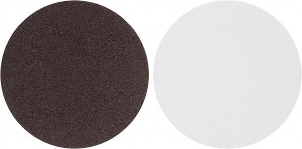 Tru-Maxx - 8" Diam, 60 Grit Aluminum Oxide Adhesive PSA Disc - Medium Grade, X Weighted Cloth Backing, For Right Angle/Vertical Shaft Portable Grinders - Makers Industrial Supply