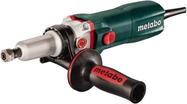 Metabo - 1/4 Inch Collet, 2,500 to 8,700 RPM, lnline, Electric Die Grinder - 8.5 Amp - Makers Industrial Supply