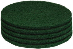 PRO-SOURCE - Stripping Pad - 20" Machine, Green Pad, Polyester - Makers Industrial Supply