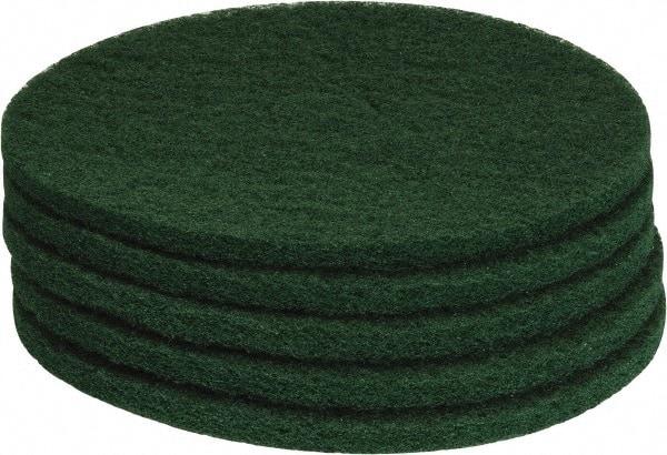 PRO-SOURCE - Stripping Pad - 19" Machine, Green Pad, Polyester - Makers Industrial Supply