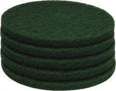 PRO-SOURCE - Stripping Pad - 15" Machine, Green Pad, Polyester - Makers Industrial Supply