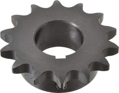 Browning - 14 Teeth, 5/8" Chain Pitch, Chain Size 50, Finished Bore Sprocket - 1-1/4" Bore Diam, 2.809" Pitch Diam, 3.11" Outside Diam - Makers Industrial Supply