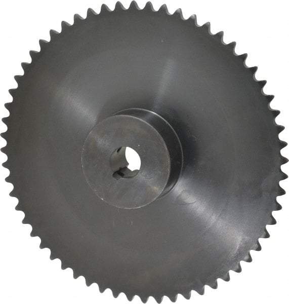 Browning - 60 Teeth, 3/8" Chain Pitch, Chain Size 35, Finished Bore Sprocket - 3/4" Bore Diam, 7.165" Pitch Diam, 7.38" Outside Diam - Makers Industrial Supply