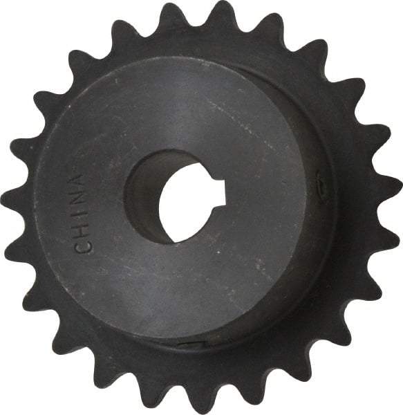 Browning - 23 Teeth, 3/8" Chain Pitch, Chain Size 35, Finished Bore Sprocket - 5/8" Bore Diam, 2.754" Pitch Diam, 2.95" Outside Diam - Makers Industrial Supply