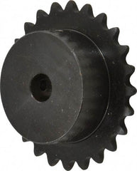 Browning - 24 Teeth, 3/8" Chain Pitch, Chain Size 35, Finished Bore Sprocket - 1/2" Bore Diam, 2-7/8" Pitch Diam, 3.07" Outside Diam - Makers Industrial Supply