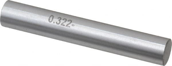 SPI - 0.322" Diam Class ZZ Minus Plug & Pin Gage - Steel, 0.000200" Tolerance - Makers Industrial Supply