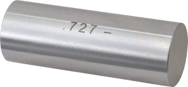 SPI - 0.727" Diam Class ZZ Minus Plug & Pin Gage - Steel, 0.000200" Tolerance - Makers Industrial Supply