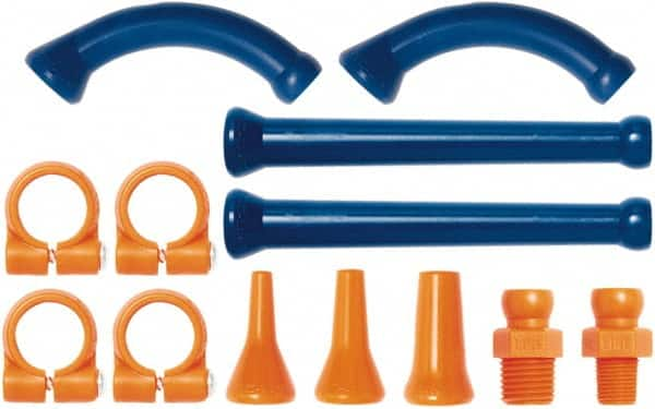 Loc-Line - 1/4" Hose Inside Diam, Coolant Hose Extension Element Kit - For Use with Loc-Line Modular Hose System - Makers Industrial Supply