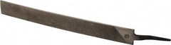 PFERD - 14" Long, Bastard Cut, Flat American-Pattern File - Single/Curved Cut, 0.38" Overall Thickness, Flexible, Tang - Makers Industrial Supply