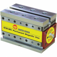 Techniks - Permanent Magnetic Chucks Shape: Rectangle Width/Diameter (Decimal Inch): 4.2000 - Makers Industrial Supply