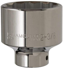 Paramount - 2-3/8", 3/4" Drive, Standard Hand Socket - 12 Points, 3-5/8" OAL - Makers Industrial Supply