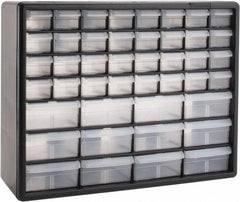 Akro-Mils - 44 Drawer, Small Parts Cabinet - 6-3/8" Deep x 20" Wide x 15-13/16" High - Makers Industrial Supply