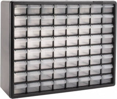 Akro-Mils - 64 Drawer, Small Parts Cabinet - 6-3/8" Deep x 20" Wide x 15-13/16" High - Makers Industrial Supply