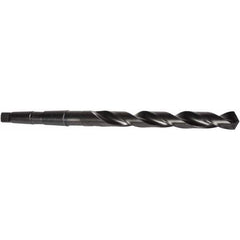 Precision Twist Drill - 1-7/64", 4MT 118° Point High Speed Steel Taper Shank Drill Bit - Makers Industrial Supply