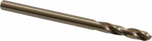 Precision Twist Drill - 0.1299", 135° Point Angle, Spiral Flute, Screw Machine Drill Bit - Makers Industrial Supply