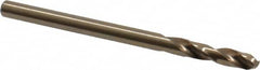 Precision Twist Drill - 0.1299", 135° Point Angle, Spiral Flute, Screw Machine Drill Bit - Makers Industrial Supply