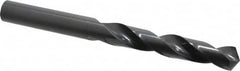 Precision Twist Drill - 1-1/16", 118° Point, Spiral Flute, High Speed Steel Taper Length Drill Bit - Oxide Finish, 6-5/8" Flute Length, 11-1/4" OAL, Series R51 - Makers Industrial Supply