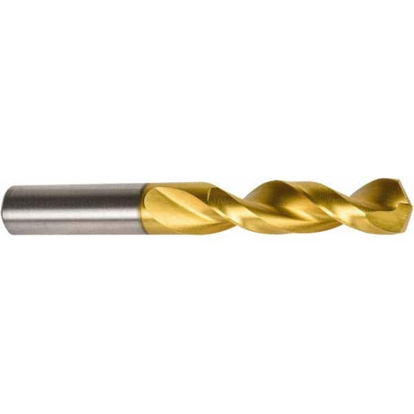 Precision Twist Drill - #12 135° Parabolic Flute High Speed Steel Screw Machine Drill Bit - Makers Industrial Supply