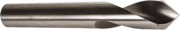 Precision Twist Drill - 1/4" Body Diam, 120°, 2-1/2" OAL, High Speed Steel Spotting Drill - Makers Industrial Supply