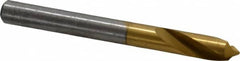 Precision Twist Drill - 1/4" Body Diam, 90°, 2-1/2" OAL, High Speed Steel Spotting Drill - Makers Industrial Supply