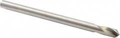 Precision Twist Drill - 1/4" Body Diam, 90°, 4" OAL, High Speed Steel Spotting Drill - Makers Industrial Supply