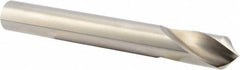 Precision Twist Drill - 1" Body Diam, 90°, 8" OAL, High Speed Steel Spotting Drill - Makers Industrial Supply