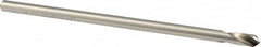 Precision Twist Drill - 1/4" Body Diam, 90°, 6" OAL, High Speed Steel Spotting Drill - Makers Industrial Supply