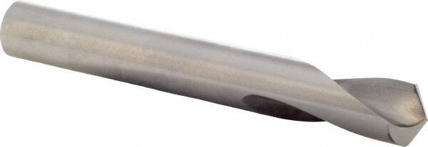 Precision Twist Drill - 1/2" Body Diam, 120°, 3-3/4" OAL, High Speed Steel Spotting Drill - Makers Industrial Supply