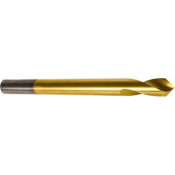 Precision Twist Drill - 5/8" Body Diam, 90°, 7" OAL, High Speed Steel Spotting Drill - Makers Industrial Supply