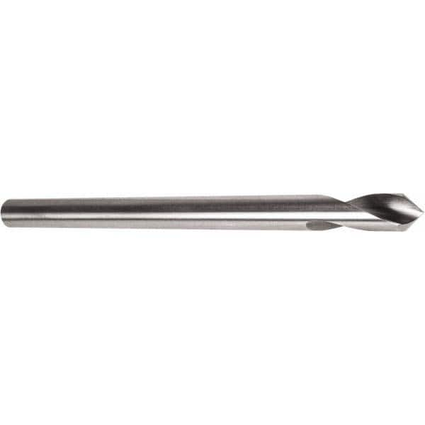 Precision Twist Drill - 1/2" Body Diam, 90°, 8" OAL, High Speed Steel Spotting Drill - Makers Industrial Supply