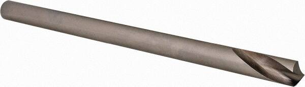 Precision Twist Drill - 1/2" Body Diam, 120°, 8" OAL, High Speed Steel Spotting Drill - Makers Industrial Supply