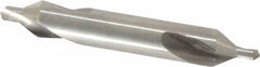 Precision Twist Drill - #4 Plain Cut 60° Incl Angle High Speed Steel Combo Drill & Countersink - Makers Industrial Supply