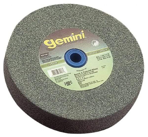 Norton - 24 Grit Aluminum Oxide Bench & Pedestal Grinding Wheel - 12" Diam x 1-1/2" Hole x 2" Thick, 2070 Max RPM, Very Coarse Grade - Makers Industrial Supply