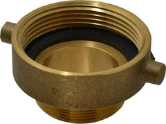 EVER-TITE Coupling Products - 2-1/2 FNST x 2 MNPS Hydrant Adapter - Brass - Makers Industrial Supply