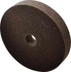 3M - 6" Diam, 1" Face Width, 1" Center Hole, Medium Grade, Aluminum Oxide Deburring Wheel - Unitized, Hard Density 8 Grade, 7,500 RPM - Makers Industrial Supply