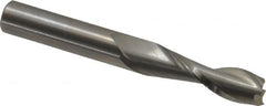 Onsrud - 3/8" Cutting Diam x 1-1/4" Length of Cut, 2 Flute, Upcut Spiral Router Bit - Uncoated, Right Hand Cut, Solid Carbide, 3" OAL x 3/8" Shank Diam, Double Edge, 30° Helix Angle - Makers Industrial Supply