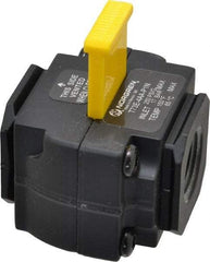 Norgren - 1/2" NPT Lockout Valve - 8 CV Rate, 240 CFM, 250 Max psi, Slide Actuator - Makers Industrial Supply