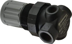 Norgren - 1/4" NPT Relief Valve - 0.7 CV Rate, 21 CFM, 100 Max psi, Knob Adjustment Actuator - Makers Industrial Supply