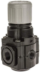 Norgren - 1/4" NPT Relief Valve - 1.6 CV Rate, 48 CFM, 150 Max psi, Knob Adjustment Actuator - Makers Industrial Supply