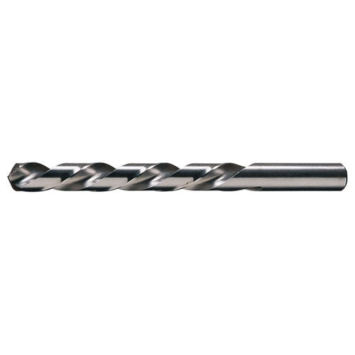 9/64 LHS / LHC HSS 118 Degree Radial Point Left Hand Helix Jobber Drill - Bright - Exact Industrial Supply