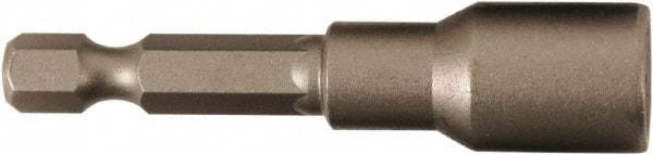 Wiha - 5.5mm Magnetic Nutsetter - 1/4" Hex Drive, 2-1/8" OAL - Makers Industrial Supply