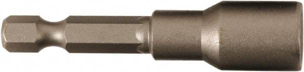 Wiha - 13mm Magnetic Nutsetter - 1/4" Hex Drive, 2-1/8" OAL - Makers Industrial Supply