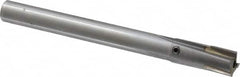 Made in USA - 7/16" Diam, 3/8" Shank, Diam, 3 Flutes, Straight Shank, Interchangeable Pilot Counterbore - Makers Industrial Supply