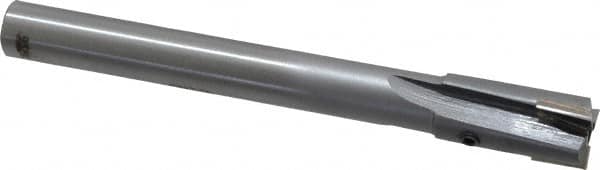 Made in USA - 5/8" Diam, 1/2" Shank, Diam, 3 Flutes, Straight Shank, Interchangeable Pilot Counterbore - Makers Industrial Supply