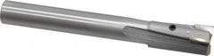 Made in USA - 13/16" Diam, 5/8" Shank, Diam, 3 Flutes, Straight Shank, Interchangeable Pilot Counterbore - Makers Industrial Supply