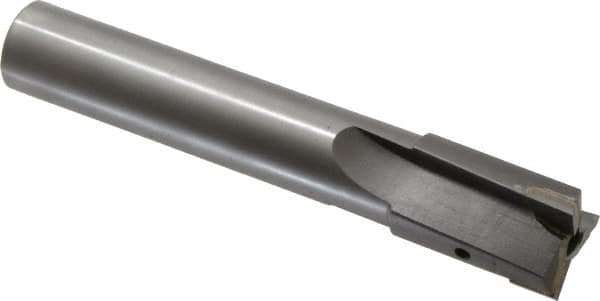 Made in USA - 1-3/16" Diam, 1" Shank, Diam, 3 Flutes, Straight Shank, Interchangeable Pilot Counterbore - Makers Industrial Supply