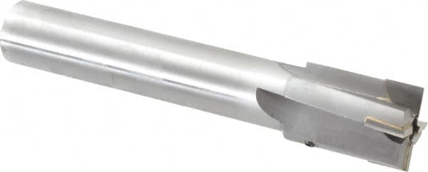 Made in USA - 1-9/16" Diam, 1-1/4" Shank, Diam, 4 Flutes, Straight Shank, Interchangeable Pilot Counterbore - Makers Industrial Supply