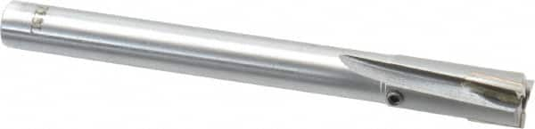 Made in USA - 7/16" Diam, 3/8" Shank, Diam, 3 Flutes, Straight Shank, Interchangeable Pilot Counterbore - Makers Industrial Supply