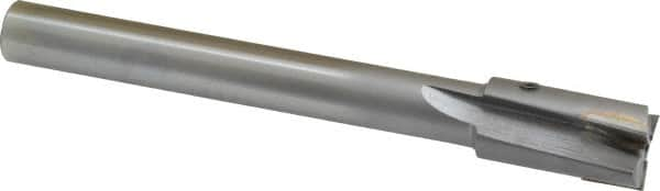 Made in USA - 11/16" Diam, 1/2" Shank, Diam, 3 Flutes, Straight Shank, Interchangeable Pilot Counterbore - Makers Industrial Supply