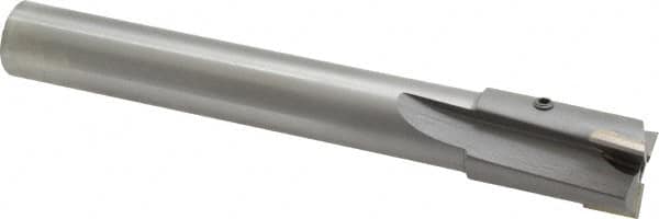 Made in USA - 15/16" Diam, 3/4" Shank, Diam, 3 Flutes, Straight Shank, Interchangeable Pilot Counterbore - Makers Industrial Supply